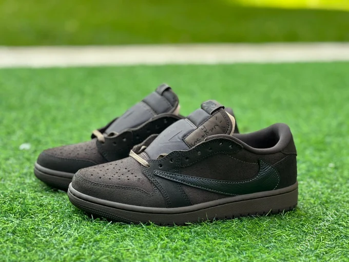 Travis Scott x Air Jordan 1 Low Black Brown 2.0 DM7866-2