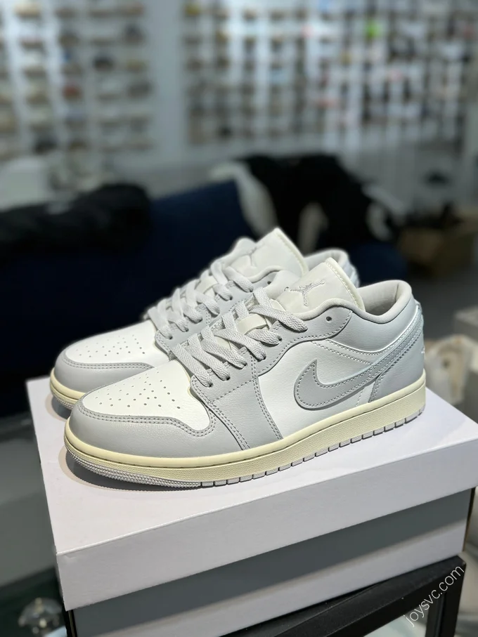 Air Jordan 1 Low White Gray DC0774-103