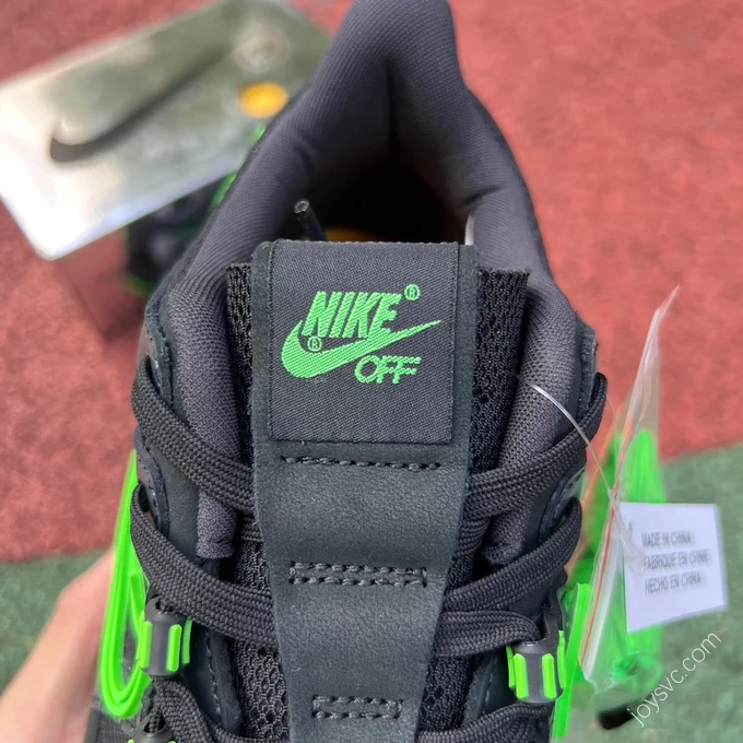 Off-White x Nike Air Rubber Dunk Green Black CU6015-001