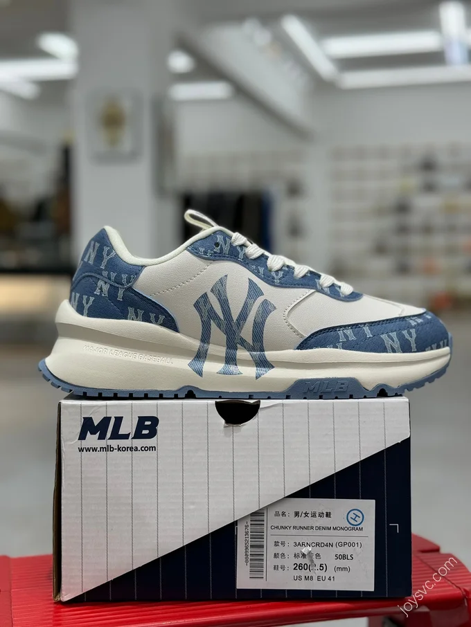 MLB Chunky Runner Blue White 3ARNCRD4N GP001