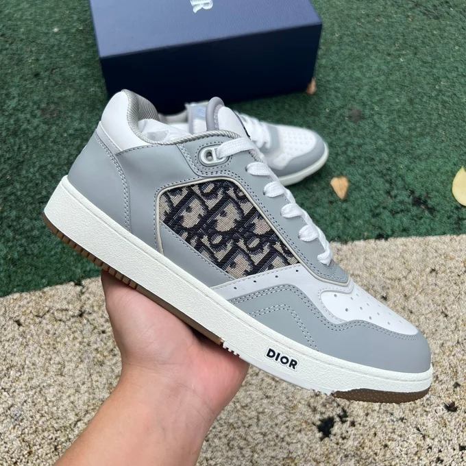 DIOR B27 Low Grey White