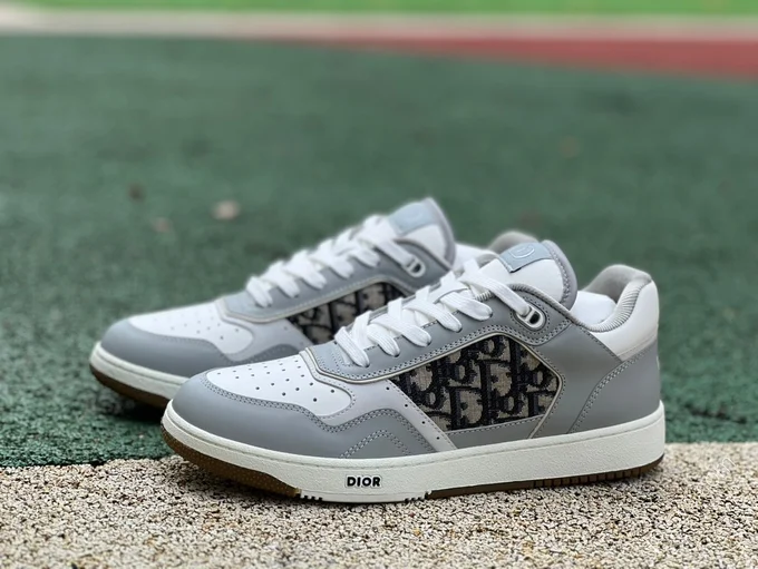 DIOR B27 Low Grey White