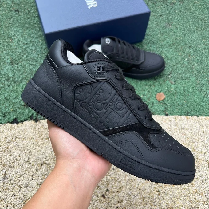 DIOR B27 Low Black Soul