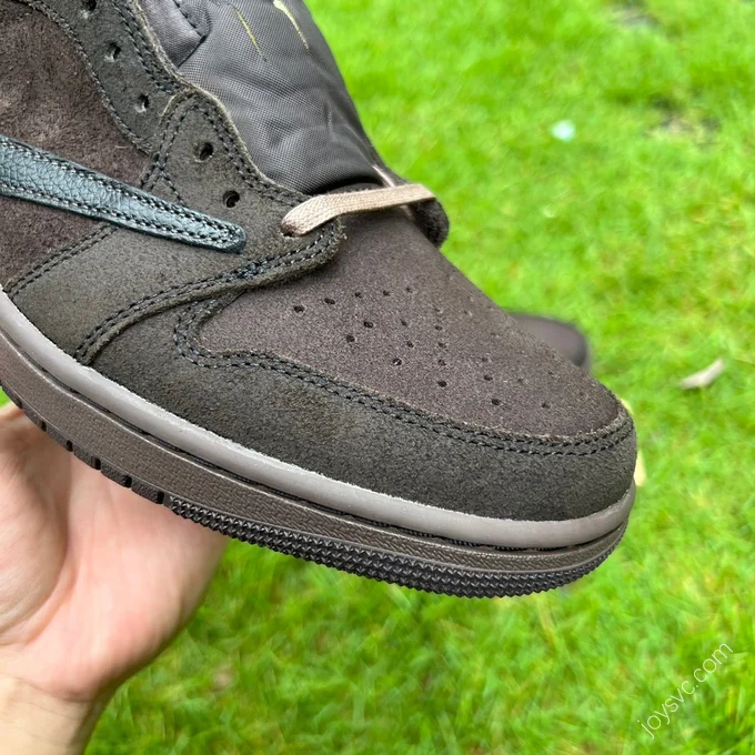 Travis Scott x Air Jordan 1 Low Black Brown 2.0 T1