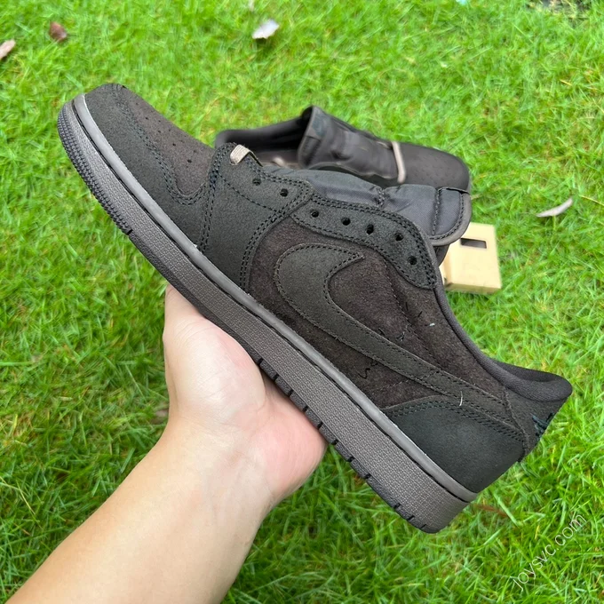 Travis Scott x Air Jordan 1 Low Black Brown 2.0 T1