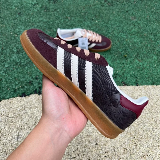 Adidas Gazelle Indoor Brown Red JP5671