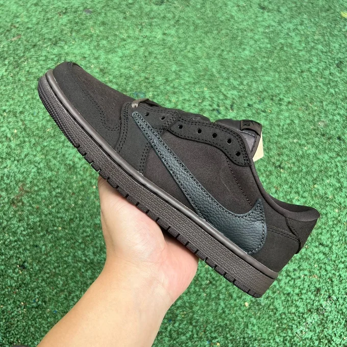 Travis Scott x Air Jordan 1 Low Black Mocha LJR DM7866-202