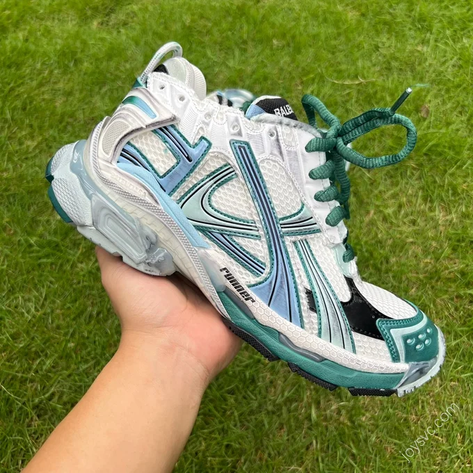 Balenciaga Runner Graffiti Green Blue White