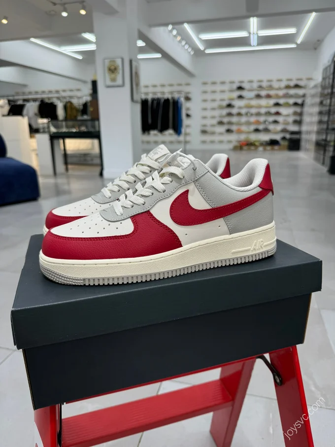 Nike Air Force 1 Red White Grey HJ9094-012