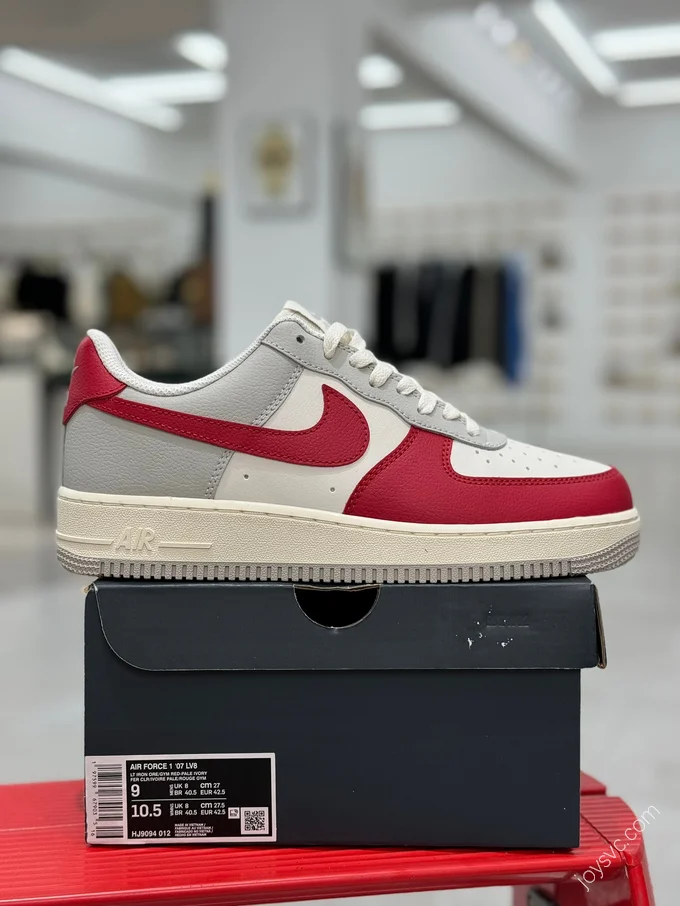 Nike Air Force 1 Red White Grey HJ9094-012