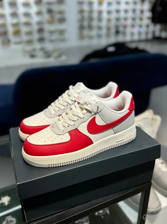 Nike Air Force 1 Red White Grey HJ9094-012