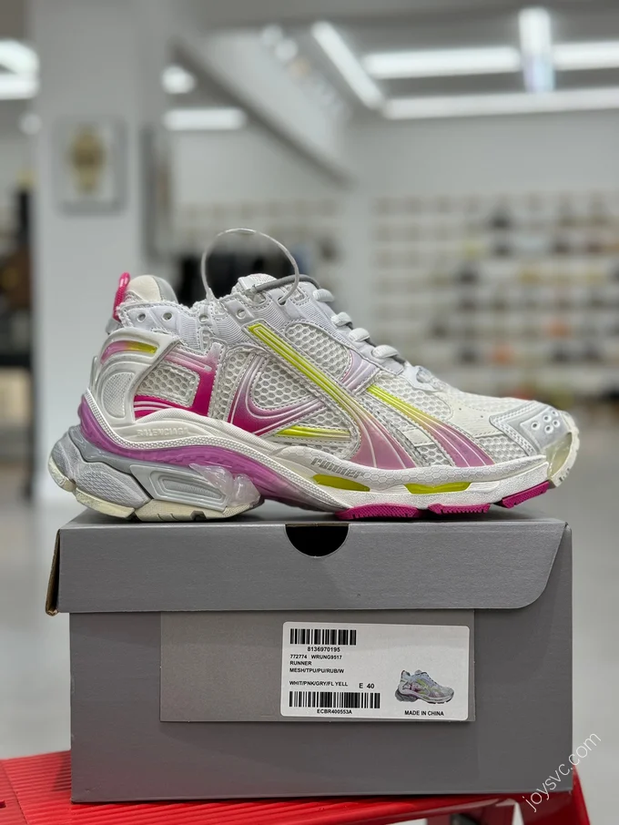 Balenciaga 7.0 Runner White Yellow Pink