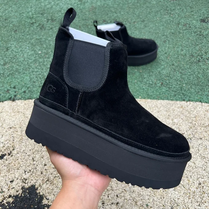 UGG Black Platform High-Top