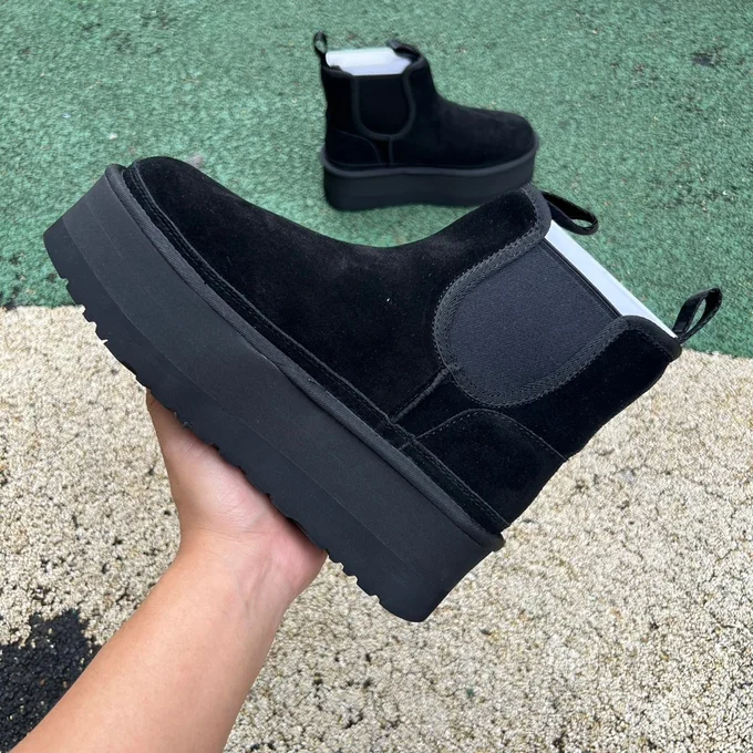 UGG Black Platform High-Top