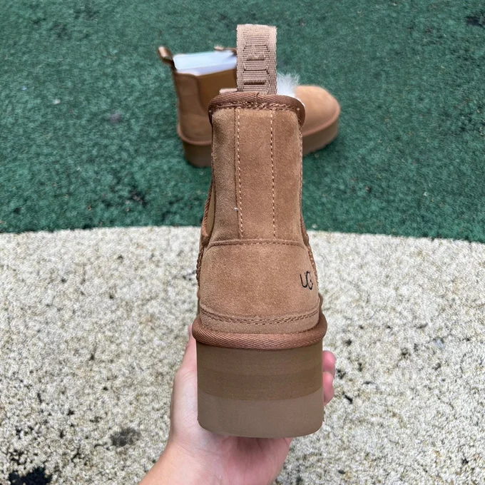 UGG Brown Platform High-Top