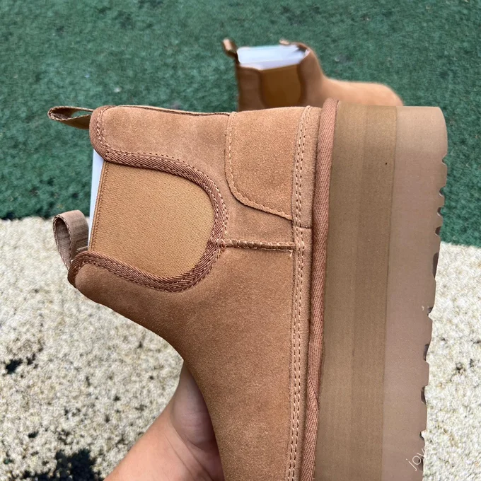 UGG Brown Platform High-Top