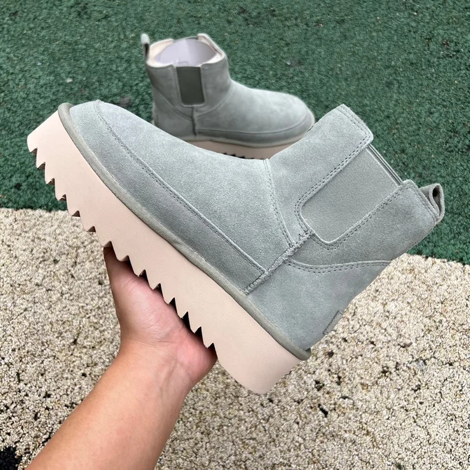 UGG Grey Platform High-Top