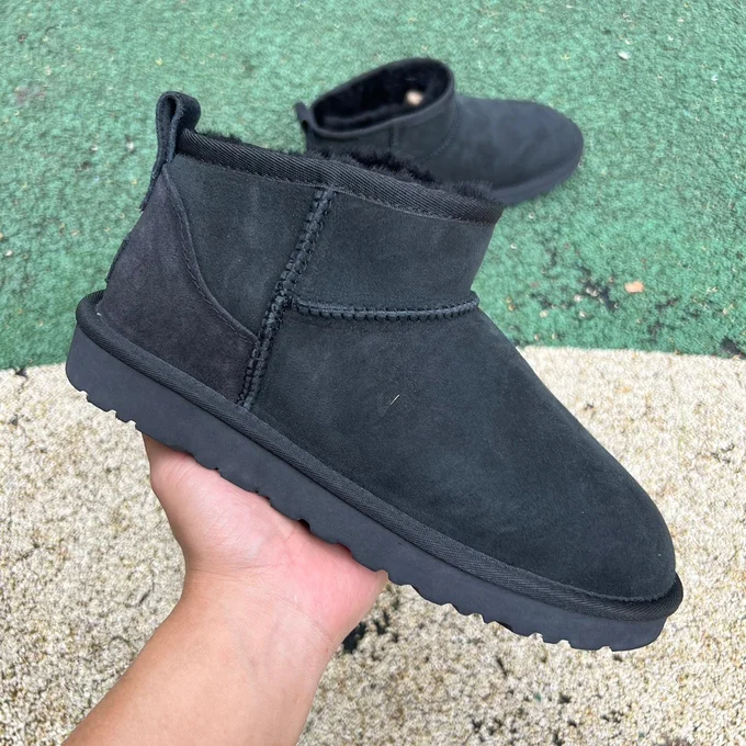 UGG Black Mid-Top