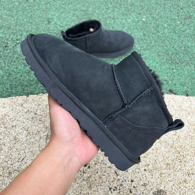 UGG Black Mid-Top