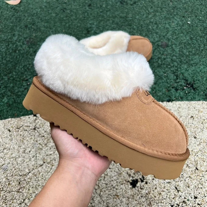 UGG Brown Slides