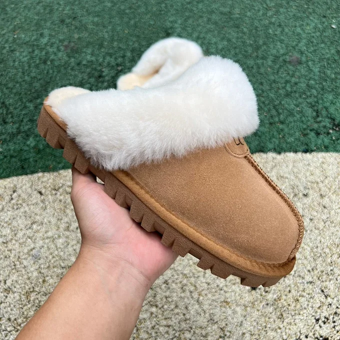 UGG Brown Slides