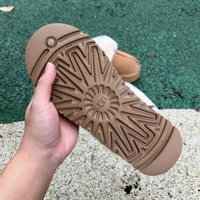 UGG Brown Slides