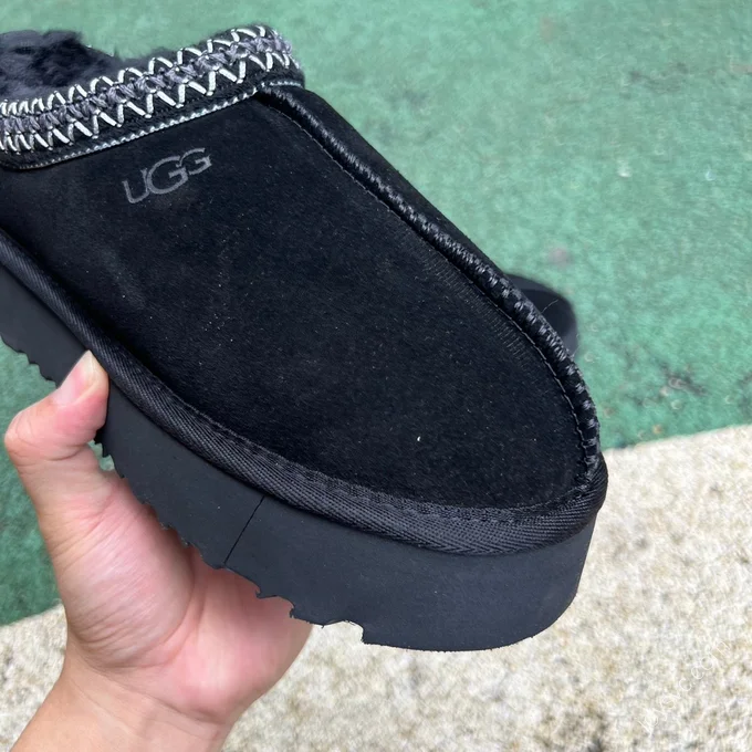 UGG Black Platform Low-Top