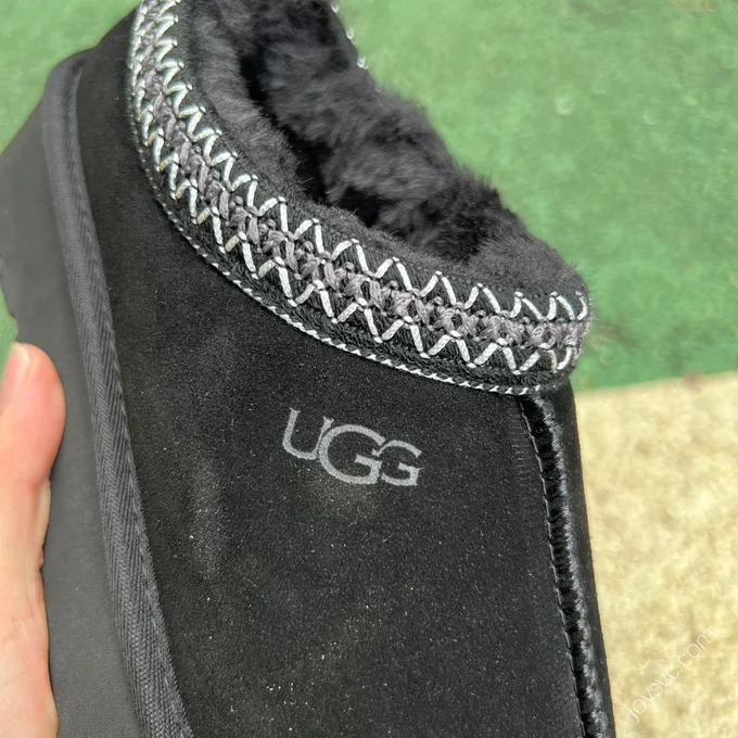 UGG Black Platform Low-Top