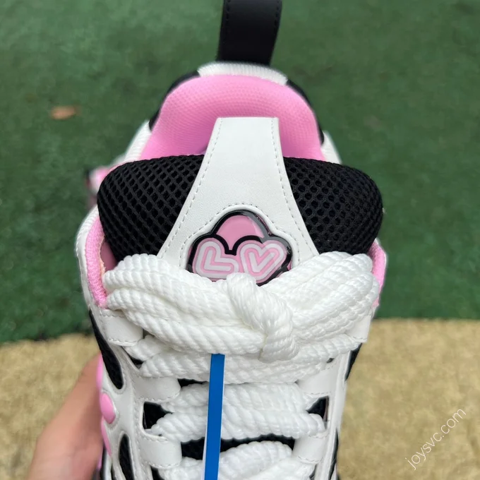 LOUIS VUITTON Skate Black White Pink