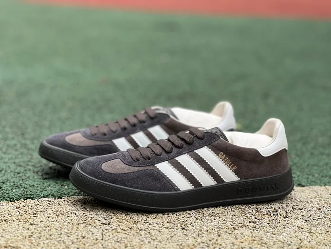 Gucci x Adidas Gazelle Brown Black