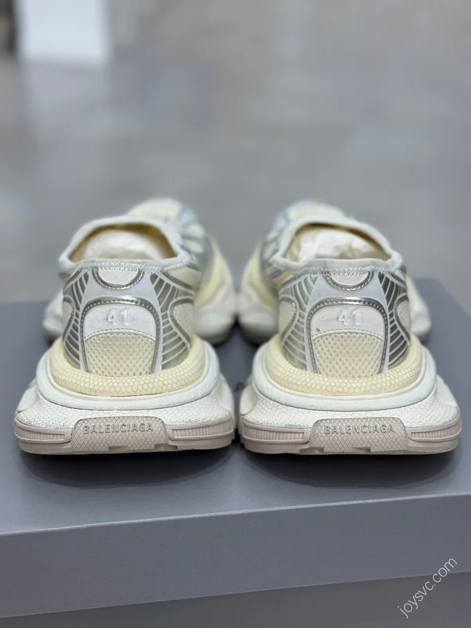 Balenciaga 3XL White Gold Slip-On