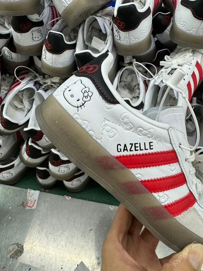 Hello Kitty x Adidas Gazelle Indoor White