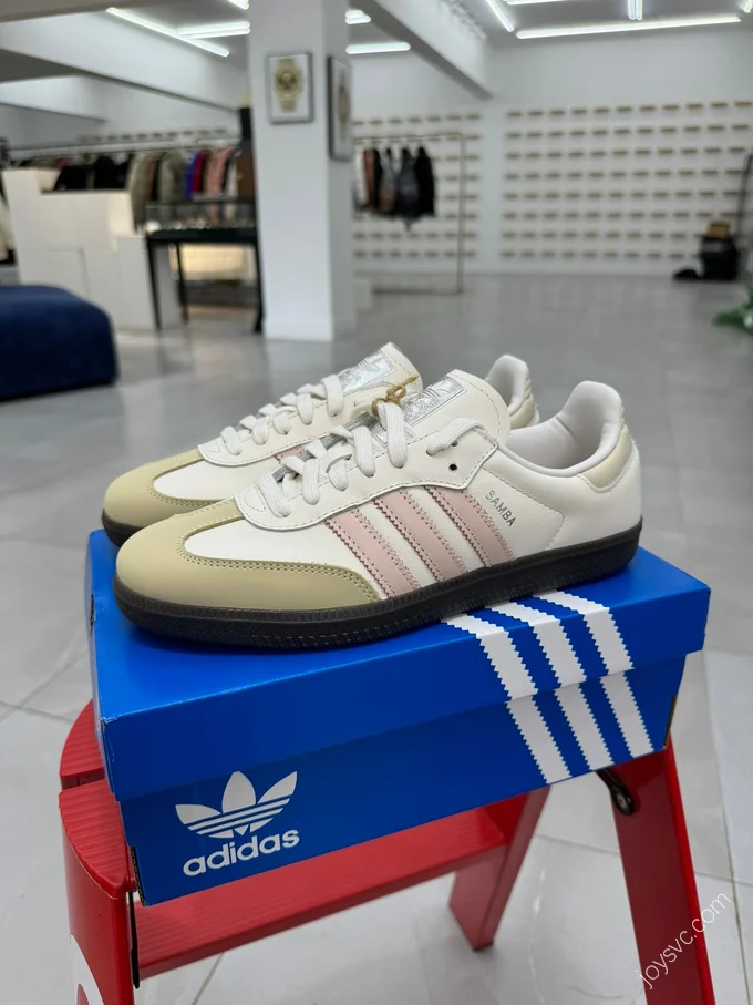 Adidas Originals Samba White Pink T-Toe Shoes IH2751