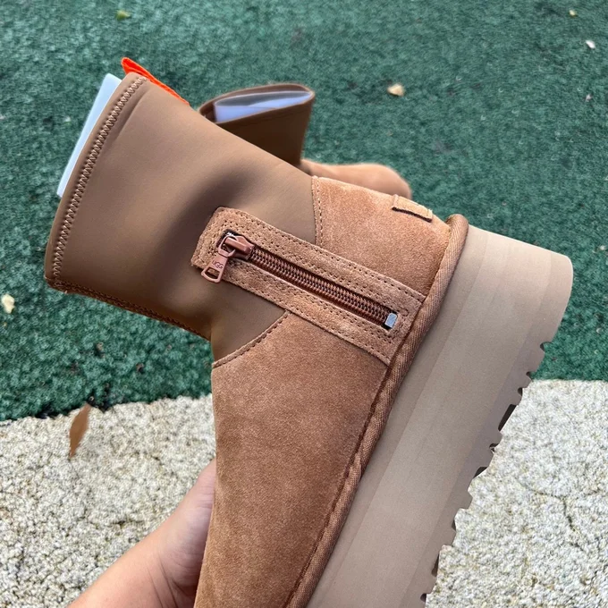 UGG Brown Platform High-Top