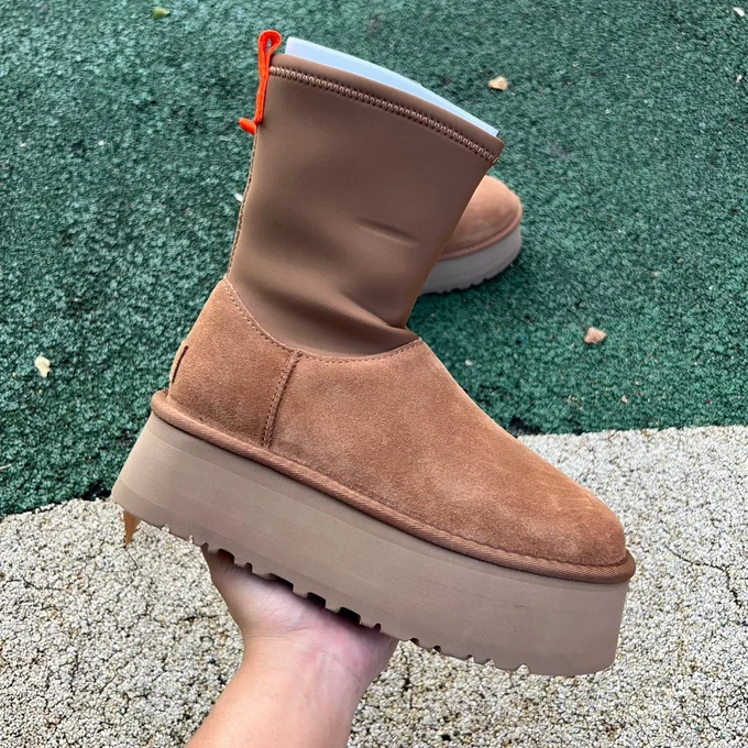 UGG Brown Platform High-Top