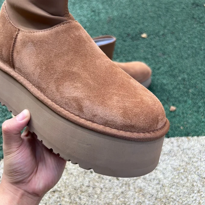 UGG Brown Platform High-Top