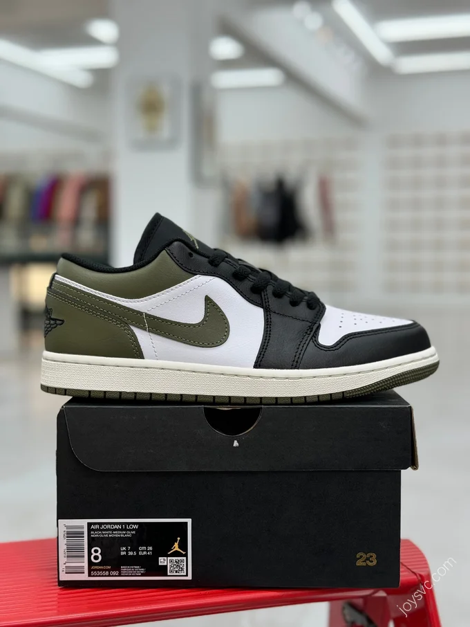 AJ1 Low Olive Green 553558-092