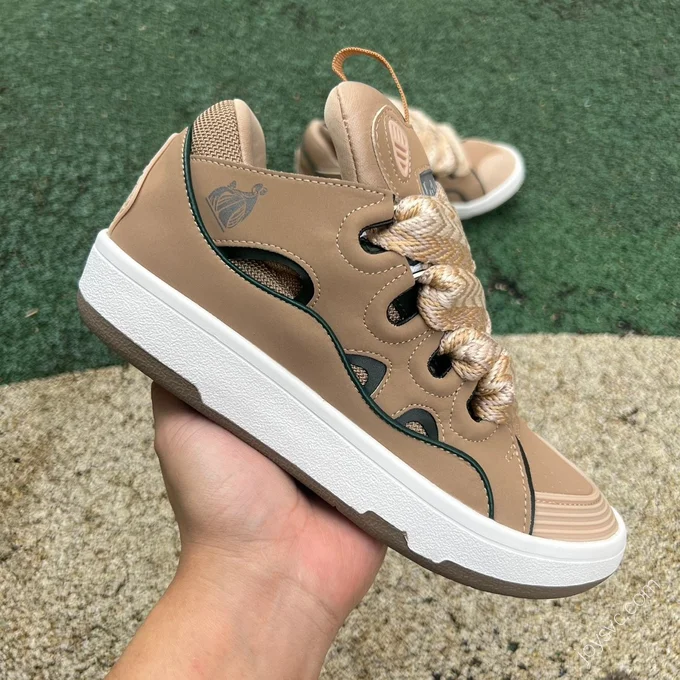 Lanvin Curb Sneakers Brown