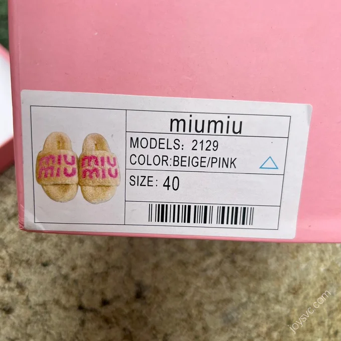 MIU MIU Fur Slides Various