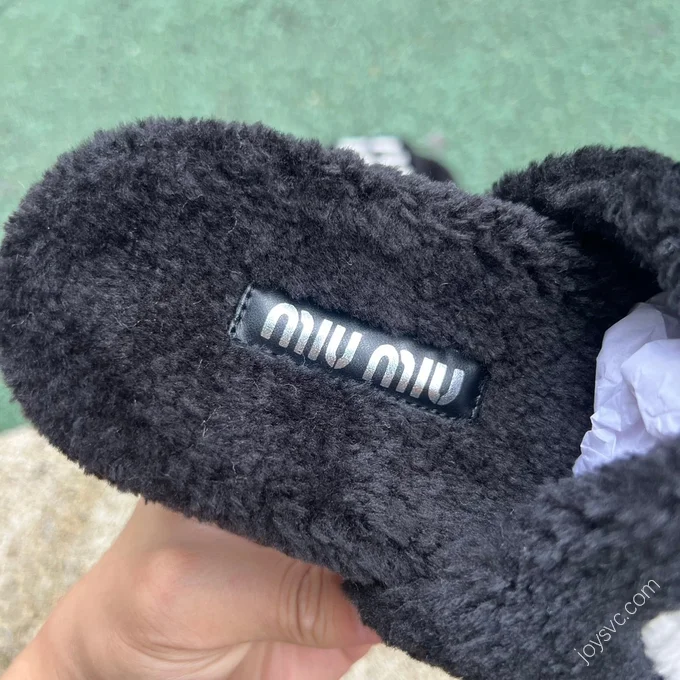 MIU MIU Fur Slides Various