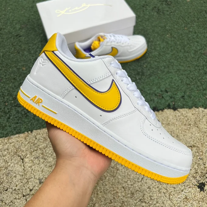 Nike Air Force 1 Yellow White