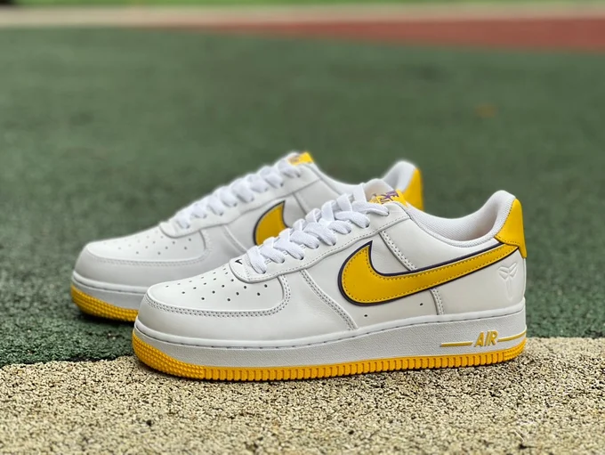 Nike Air Force 1 Yellow White