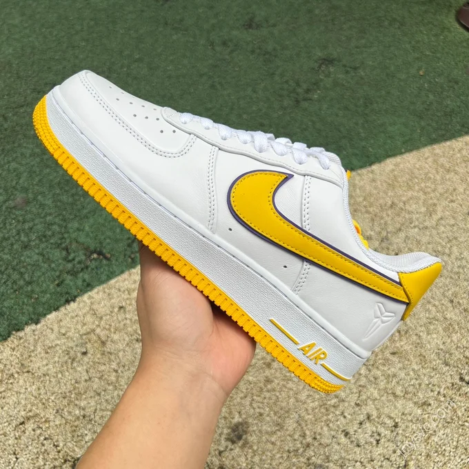 Nike Air Force 1 Yellow White