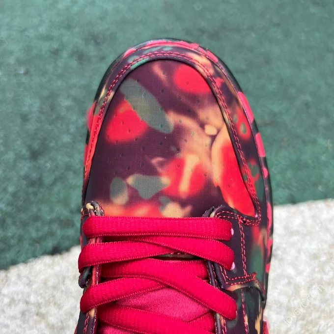 The Wizard of Oz x Nike SB Dunk Low Red Camo FZ1291-600