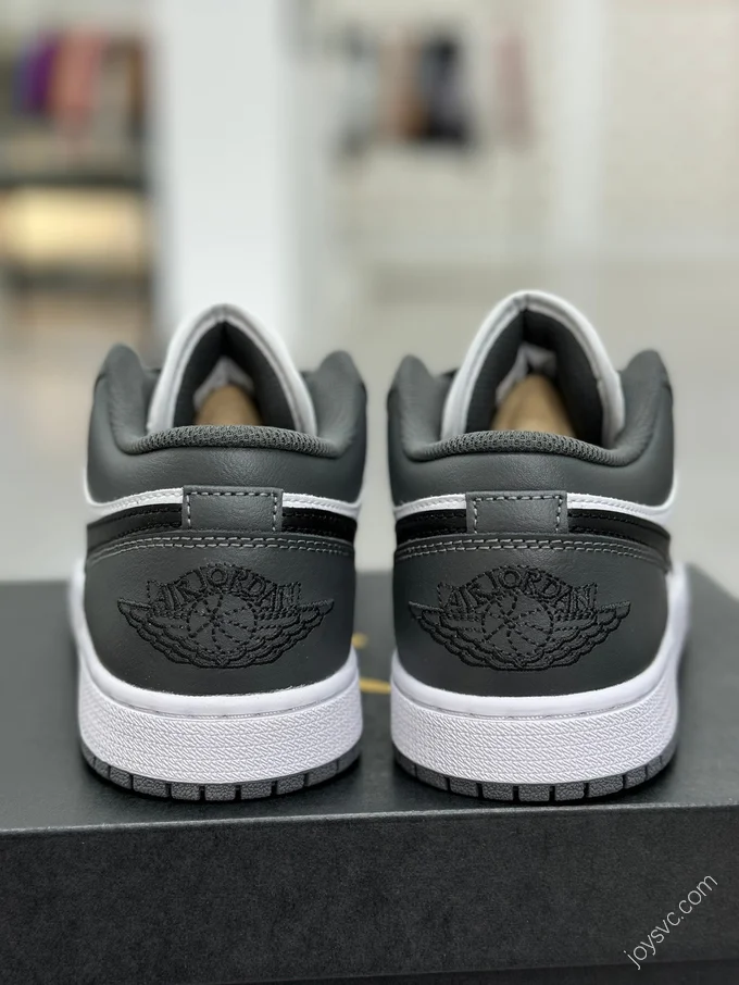 AJ1 Low Elephant Grey White 553558-152