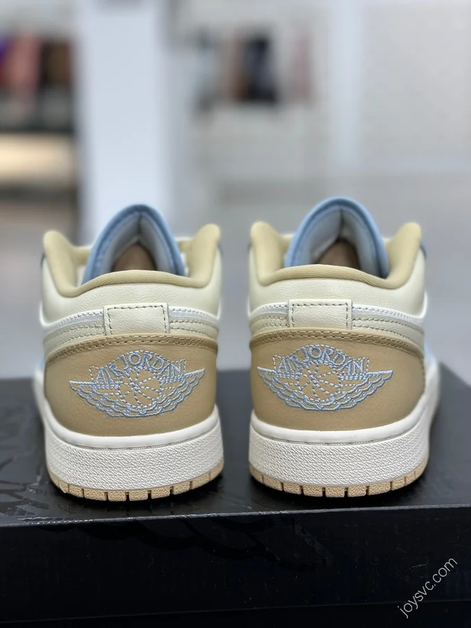 AJ1 Low White Blue Yellow HQ4186-111