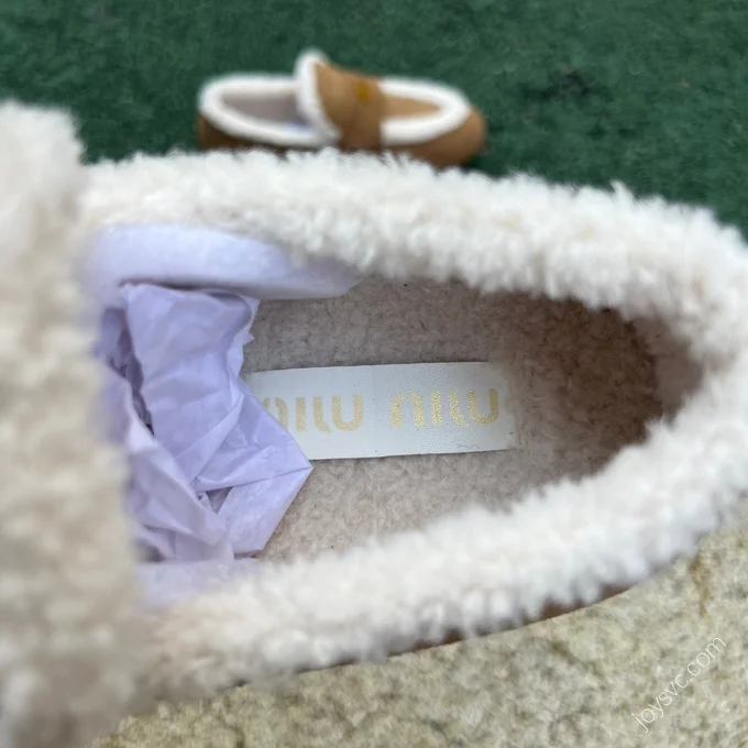 Miu Miu Slippers Brown