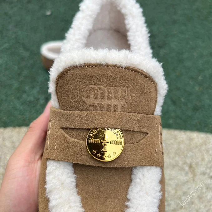 Miu Miu Slippers Brown