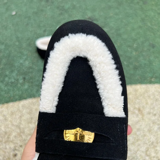 Miu Miu Slippers Black White