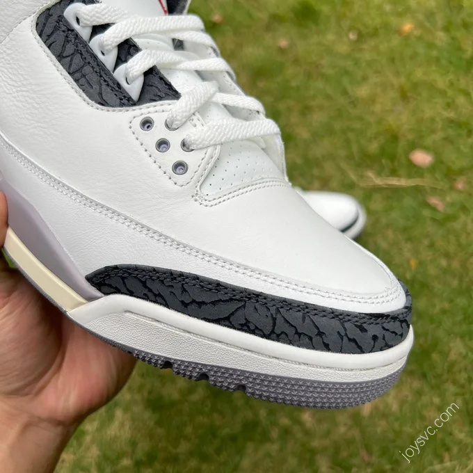 Air Jordan 3 White Grey Black CT8532-106